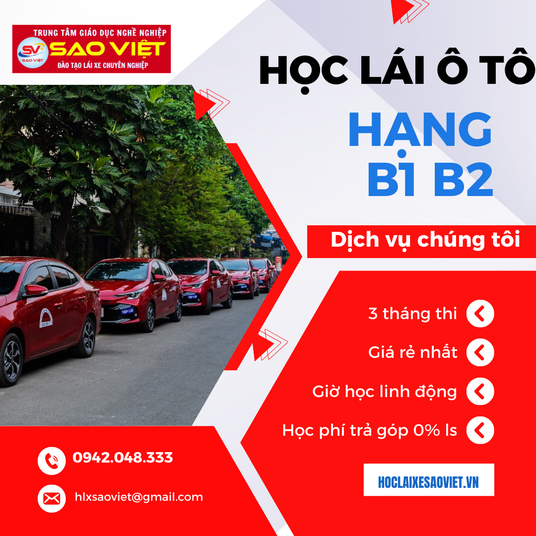 KHÓA HỌC LÁI XE B2